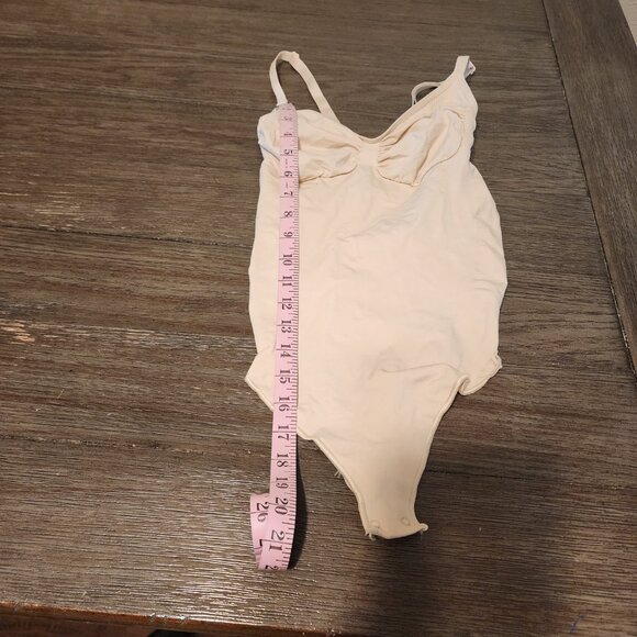 SKIMS Seamless Sculpt THONG BODYSUIT Cream 2XL - Picture 2 of 9
